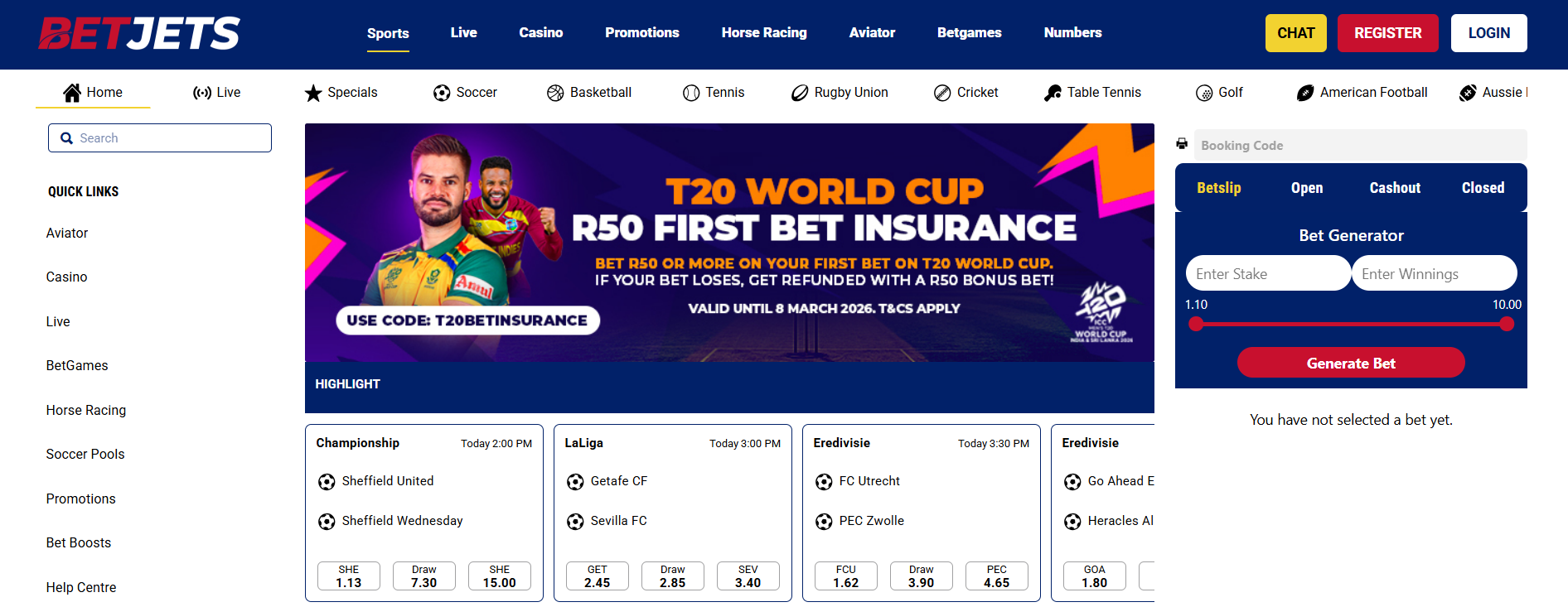 Betjets Casino Review